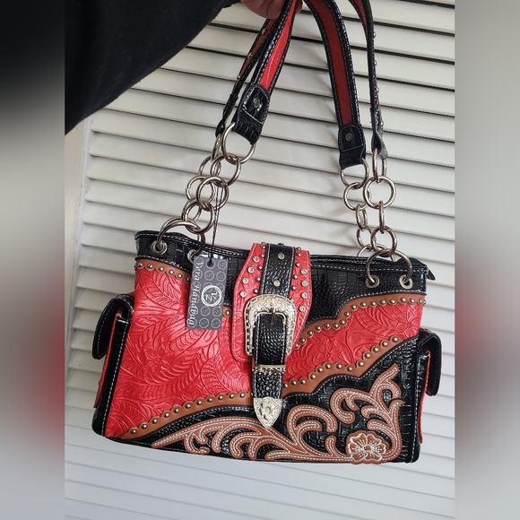 NWT Vera Handbag | Western Conceal & Carry Handbag - Picture 3 of 5